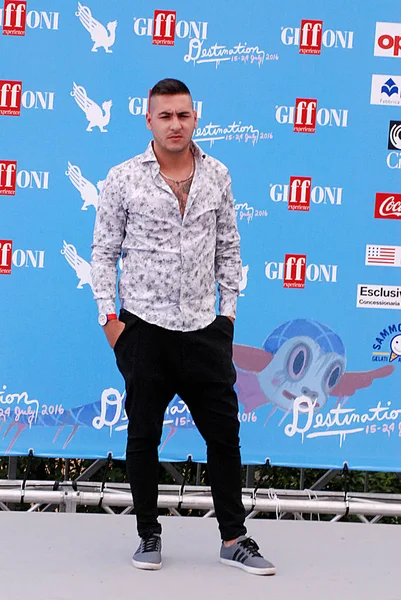 Carmine monaco beim giffoni film festival 2016 — Stockfoto