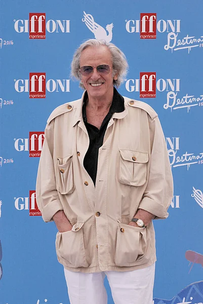 Mariano Rigillo 2016 Giffoni Film Festivali 'nde — Stok fotoğraf