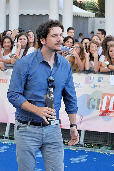 Gabriele Mainetti beim Giffoni Filmfestival 2016 — Stockfoto