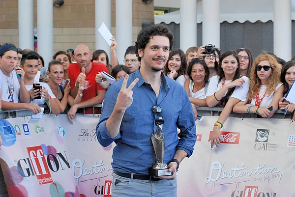 Gabriele Mainetti på Giffoni Film Festival 2016 — Stockfoto