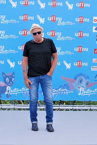 Enzo Gragnaniello al Giffoni Film Festival 2016 — Foto Stock