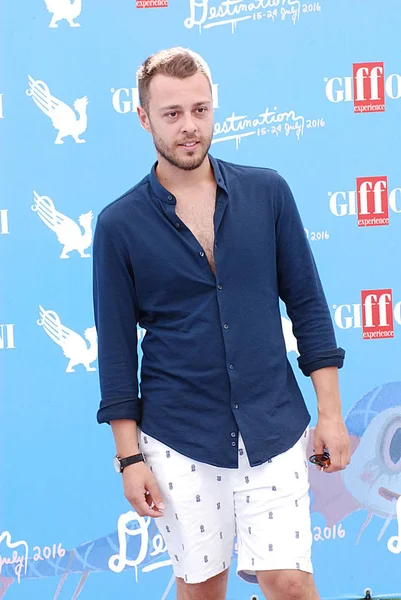 Son pascal beim giffoni film festival 2016 — Stockfoto