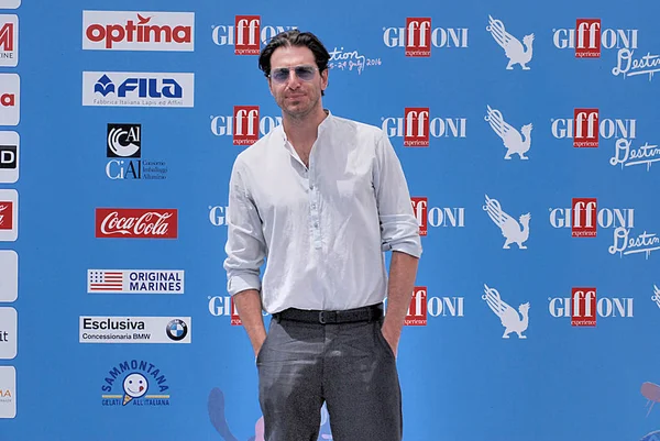 Giampaolo Morelli på Giffoni Film Festival 2016 — Stockfoto