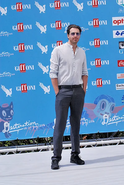 Giampaolo Morelli en el Giffoni Film Festival 2016 — Foto de Stock