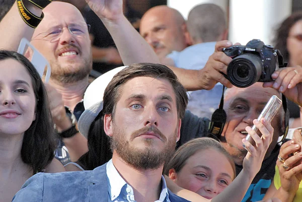 Luca Marinelli op Giffoni Film Festival 2016 — Stockfoto