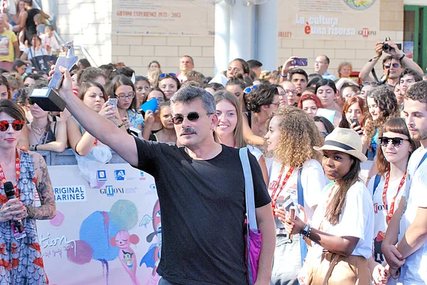 Paolo Genovese no Giffoni Film Festival 2016 — Fotografia de Stock