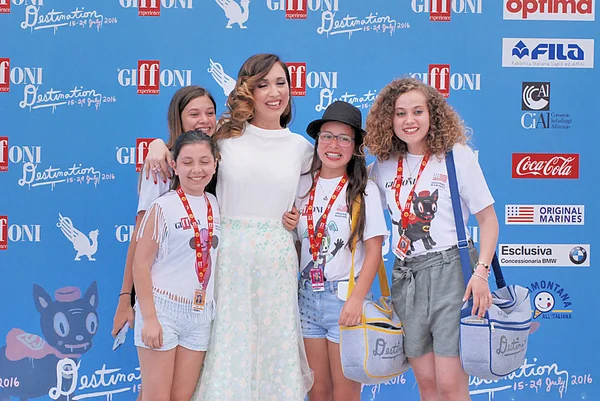 Chiara Francini på Giffoni Film Festival 2016 — Stockfoto