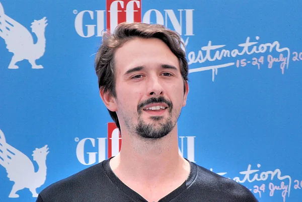 David Iacopini na filmovém festivalu Giffoni 2016 — Stock fotografie
