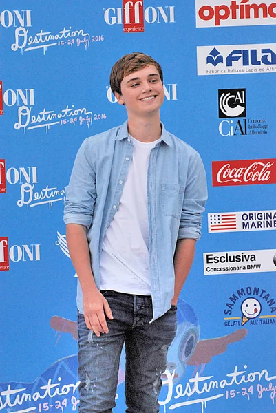 Dean Charles Chapman en el Giffoni Film Festival 2016 — Foto de Stock