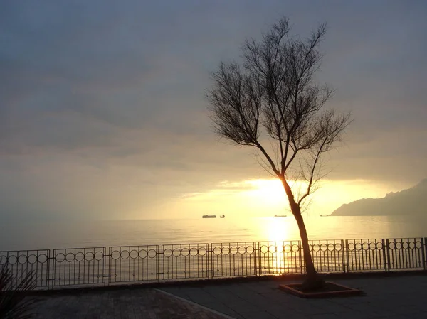 PAESAGGIO MARINO.SALERNO.CAMPANIA.. SUD ITÁLIA — Fotografia de Stock