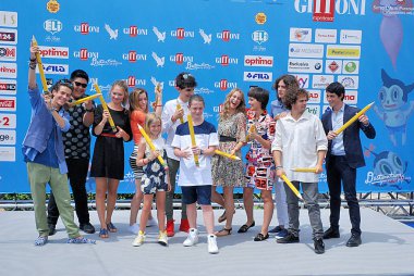 2016 Giffoni Film Festivali 'nde Tv Dizisi Braccialetti Rossi 3' ü oynat