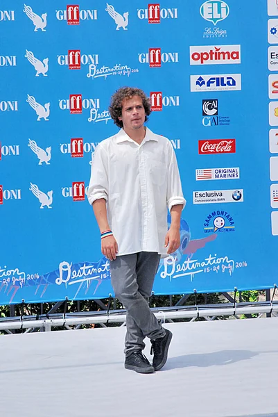 Brando Pacitto al Giffoni Film Festival 2016 — Foto Stock