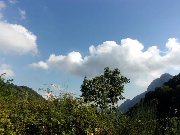 PAESAGGIO MONTANO.CAMPANIA.SUD Olaszország — Stock Fotó