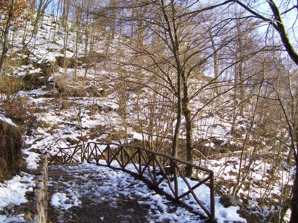 PaESAGGIO MontANOCAMPANIA.SUD İTALYA — Stok fotoğraf