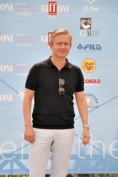 Martin Freeman vid Giffoni Film Festival 2015 — Stockfoto