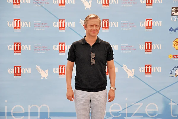 Martin Freeman vid Giffoni Film Festival 2015 — Stockfoto