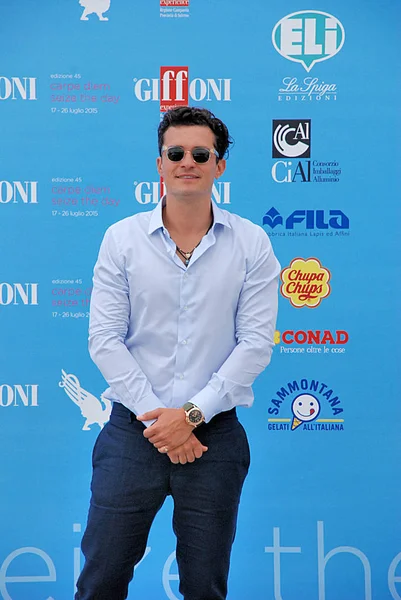 Orlando Bloom Giffoni Film Festival 2015 — Stockfoto