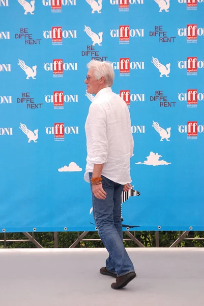 理查德 · 基尔在 Giffoni 电影节 2014 — 图库照片