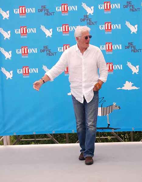 Richard Gere v Giffoni Film Festival 2014 — Stock fotografie