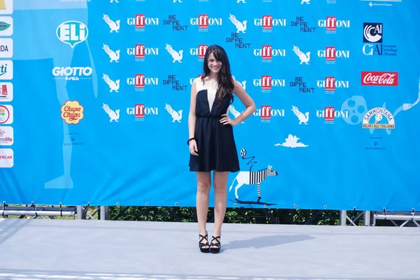 Micaela riera beim giffoni film festival 2014 — Stockfoto