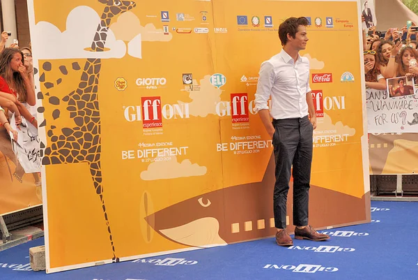 Dylan O 'Brien en el Giffoni Film Festival 2014 — Foto de Stock
