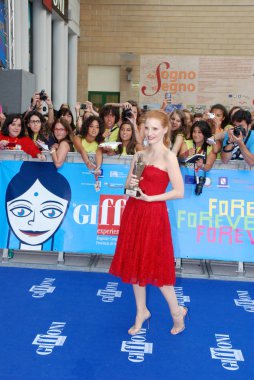 Jessica Chastain al Giffoni Film Festivali 2013