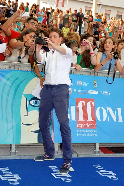 Eddie Redmayne no Giffoni Film Festival 2013 — Fotografia de Stock