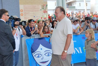 Paul Sorvino e Mira Sorvino al Giffoni Film Festivali 2013