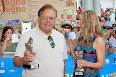 Paul Sorvino e Mira Sorvino al Giffoni Film Festivali 2013