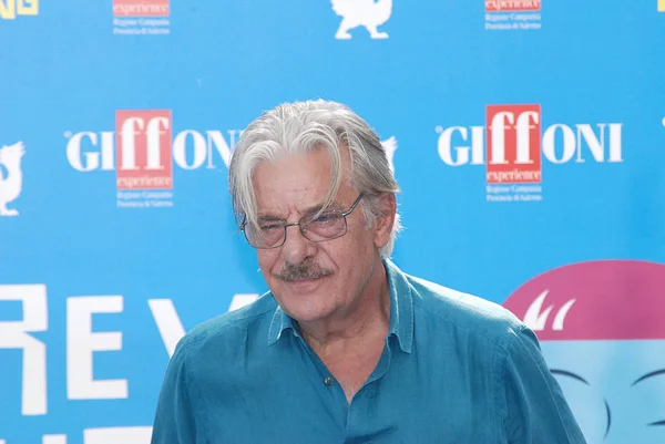 Giancarlo Giannini al Giffoni Film Festivali 2013 — Stok fotoğraf