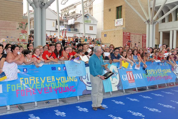 Giancarlo Giannini al Giffoni Film Festival 2013 — Stockfoto