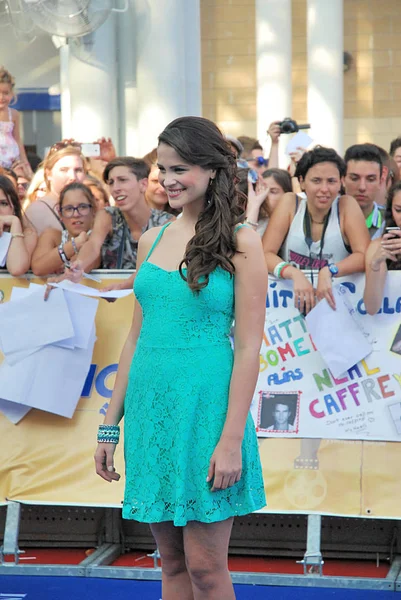 Micaela Riera al Giffoni Film Festival 2014 — 图库照片