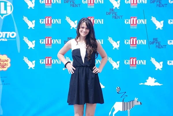 Micaela Riera al Giffoni Film Festival 2014 — Stock fotografie