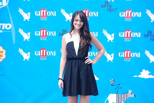 Micaela Riera al Giffoni Film Festival 2014 — Stock fotografie