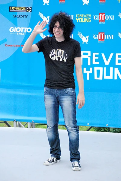 Giovanni Allevi al Giffoni Film Festival 2013 — Foto de Stock