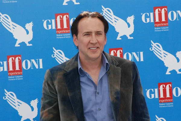 Nicolas Cage al Giffoni Film Festival 2012 — Fotografia de Stock