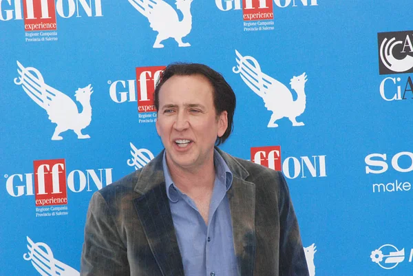 Nicolas Cage al Giffoni Film Festival 2012 — Stock Photo, Image