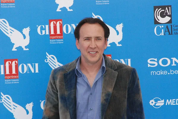 Nicolas Cage al Giffoni Film Festival 2012 — Stock Photo, Image
