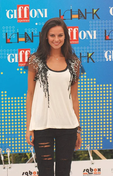 Katy Louise Saunders al Giffoni Film Festival 2011 — стокове фото