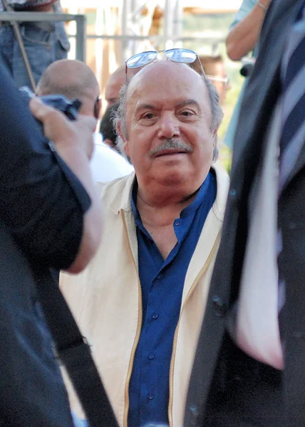 ( 영어 ) Lino Banfi al Giffoni Film Festival 2011 — 스톡 사진