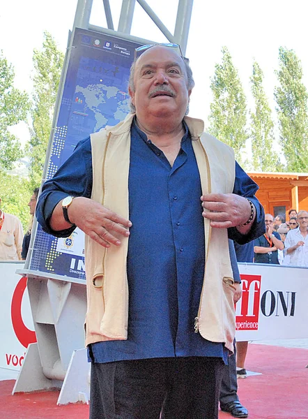 ( 영어 ) Lino Banfi al Giffoni Film Festival 2011 — 스톡 사진