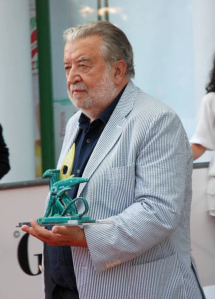 Pupi Avati al Giffoni Filmfestival 2010 — Stockfoto