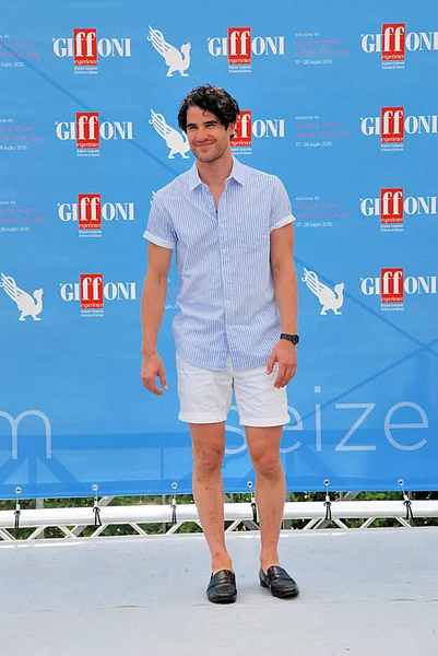 Darren Criss al Giffoni Film Festival 2015 — Stock Photo, Image