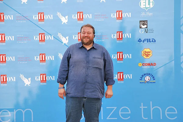 Stefano Fresi al Giffoni Film Festival 2015 — Stockfoto