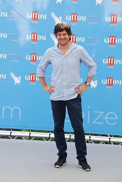 Fabio De Luigi al Giffoni Film Festival 2015 — Stockfoto