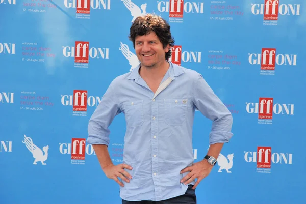 Festival de Cinema Fabio De Luigi al Giffoni 2015 — Fotografia de Stock