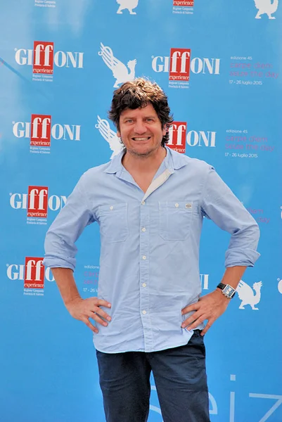 Fabio De Luigi al Giffoni Film Festival 2015 — Stockfoto