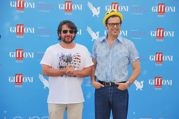 Lillo & Greg al Giffoni Film Festival 2015 — Stockfoto