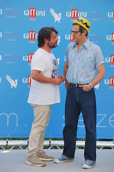 Lillo & Greg al Giffoni Film Festival 2015 — Foto Stock