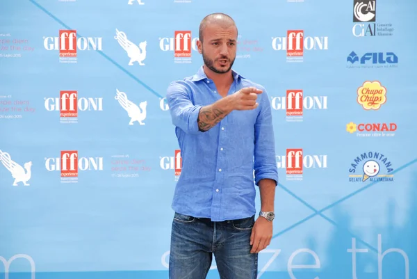 Nicola Vaporidis al Giffoni Film Festival 2015 — Stockfoto
